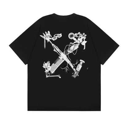 OFF-WHITE Cotton Short-Sleeved T-Shirt F75