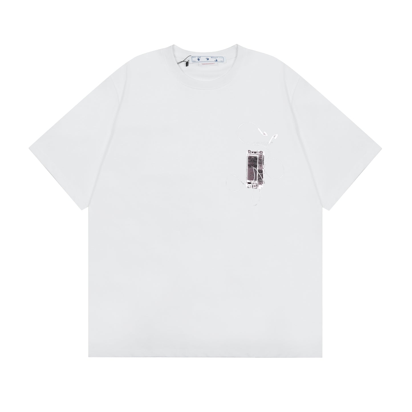 OFF-WHITE Cotton Short-Sleeved T-Shirt F75