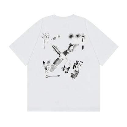 OFF-WHITE Cotton Short-Sleeved T-Shirt F75