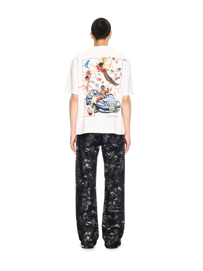 OFF-WHITE Cotton Short Sleeve T-Shirt 9017