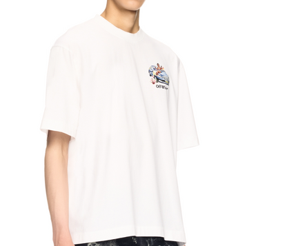 OFF-WHITE Cotton Short Sleeve T-Shirt 9017