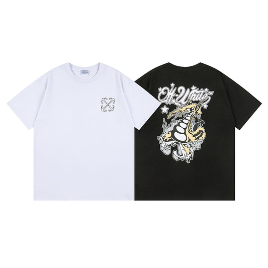 OFF-WHITE Cotton Short-sleeved T-shirt 9004