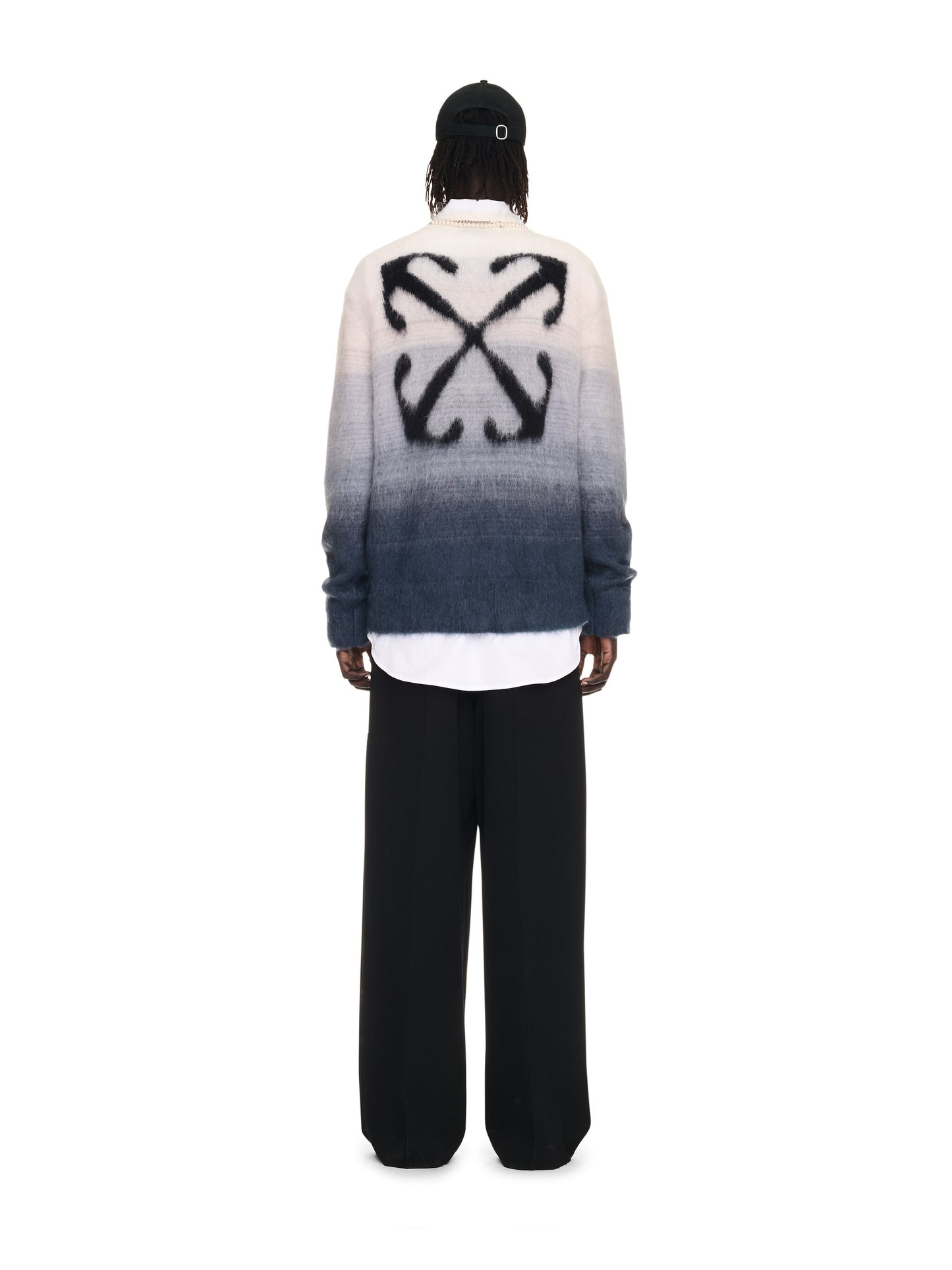 OFF WHITE mohair sweater 608