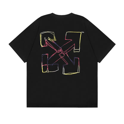 OFF-WHITE Cotton Short-Sleeved T-Shirt F76