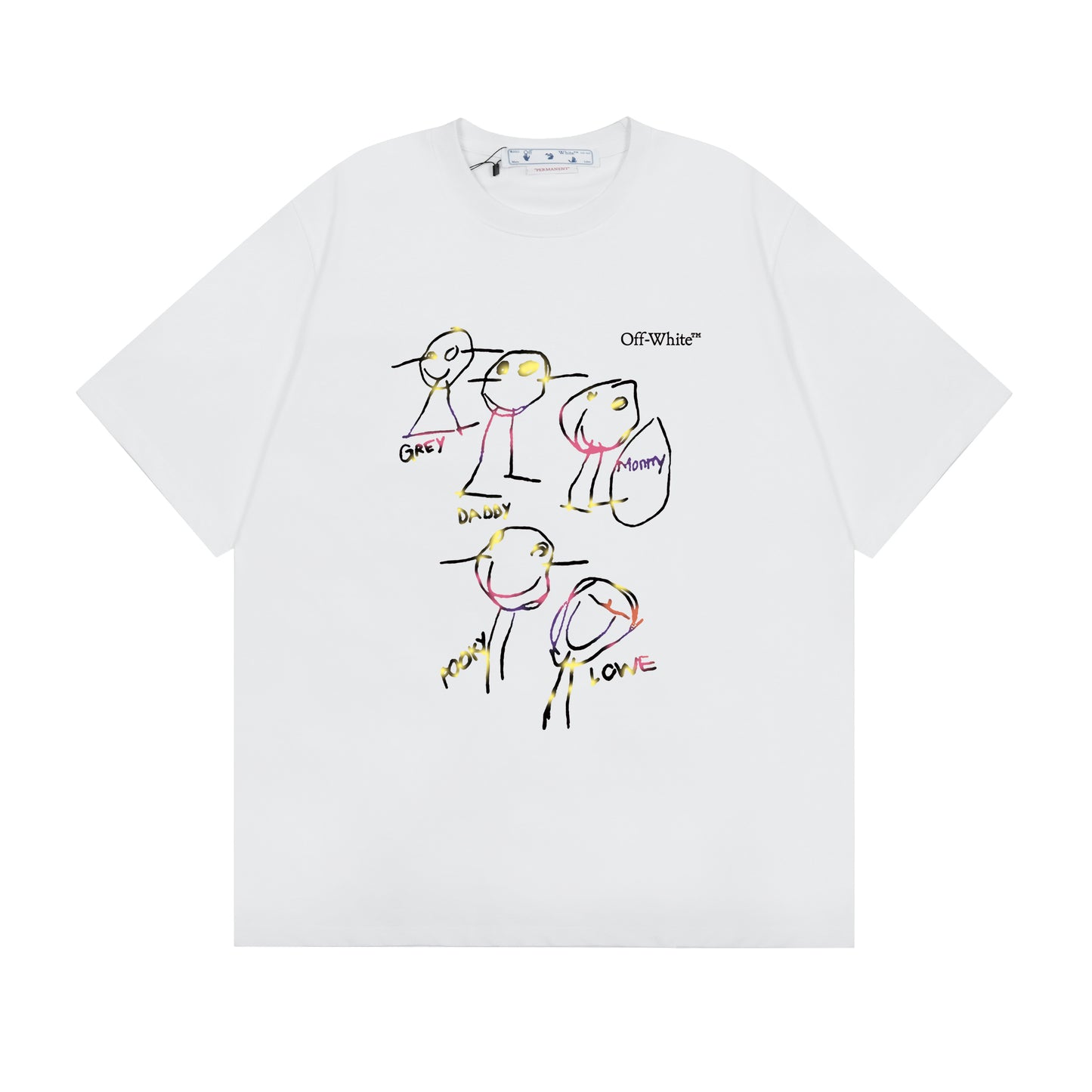 OFF-WHITE Cotton Short-Sleeved T-Shirt F76