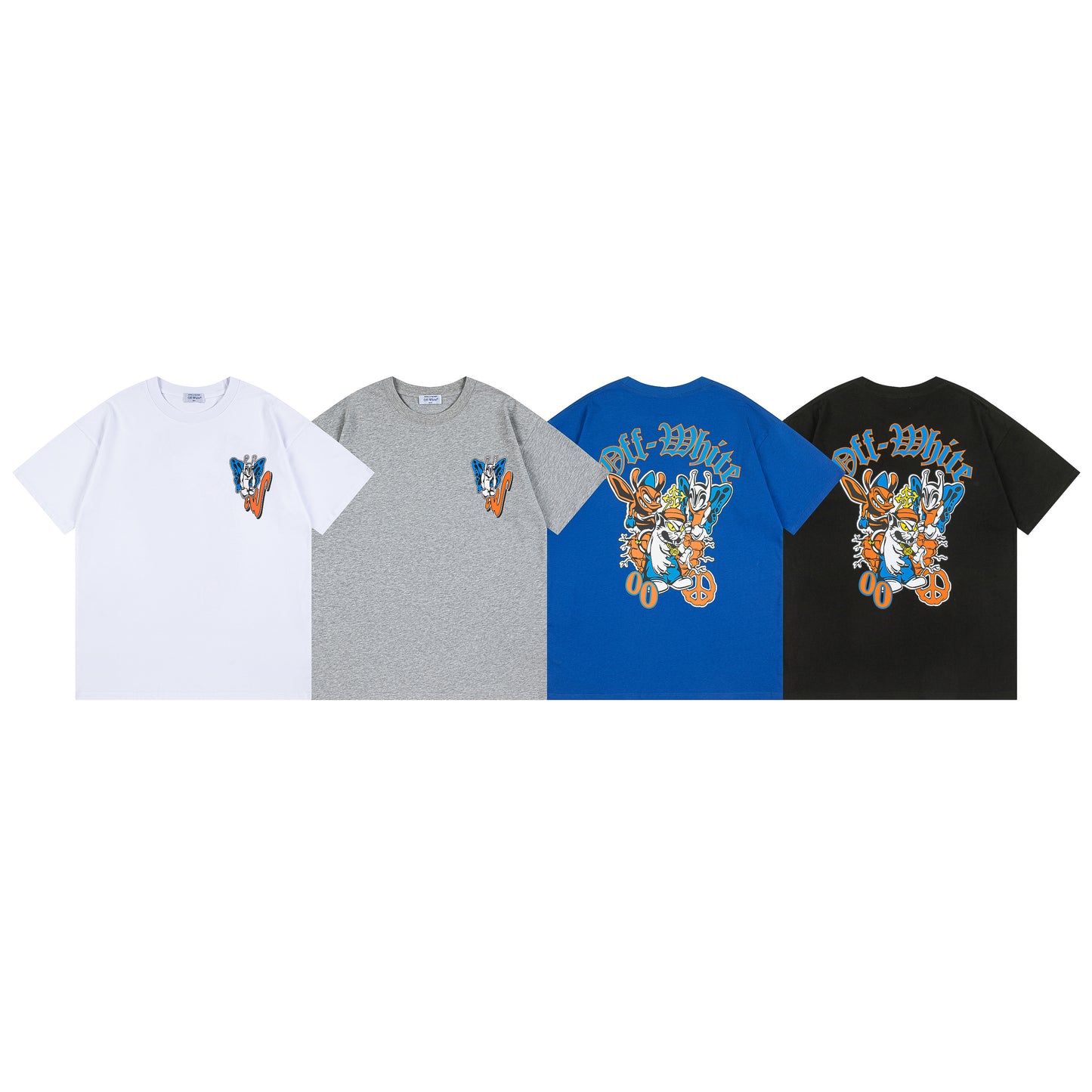 OFF-WHITE Cotton Short Sleeve T-Shirt 9002