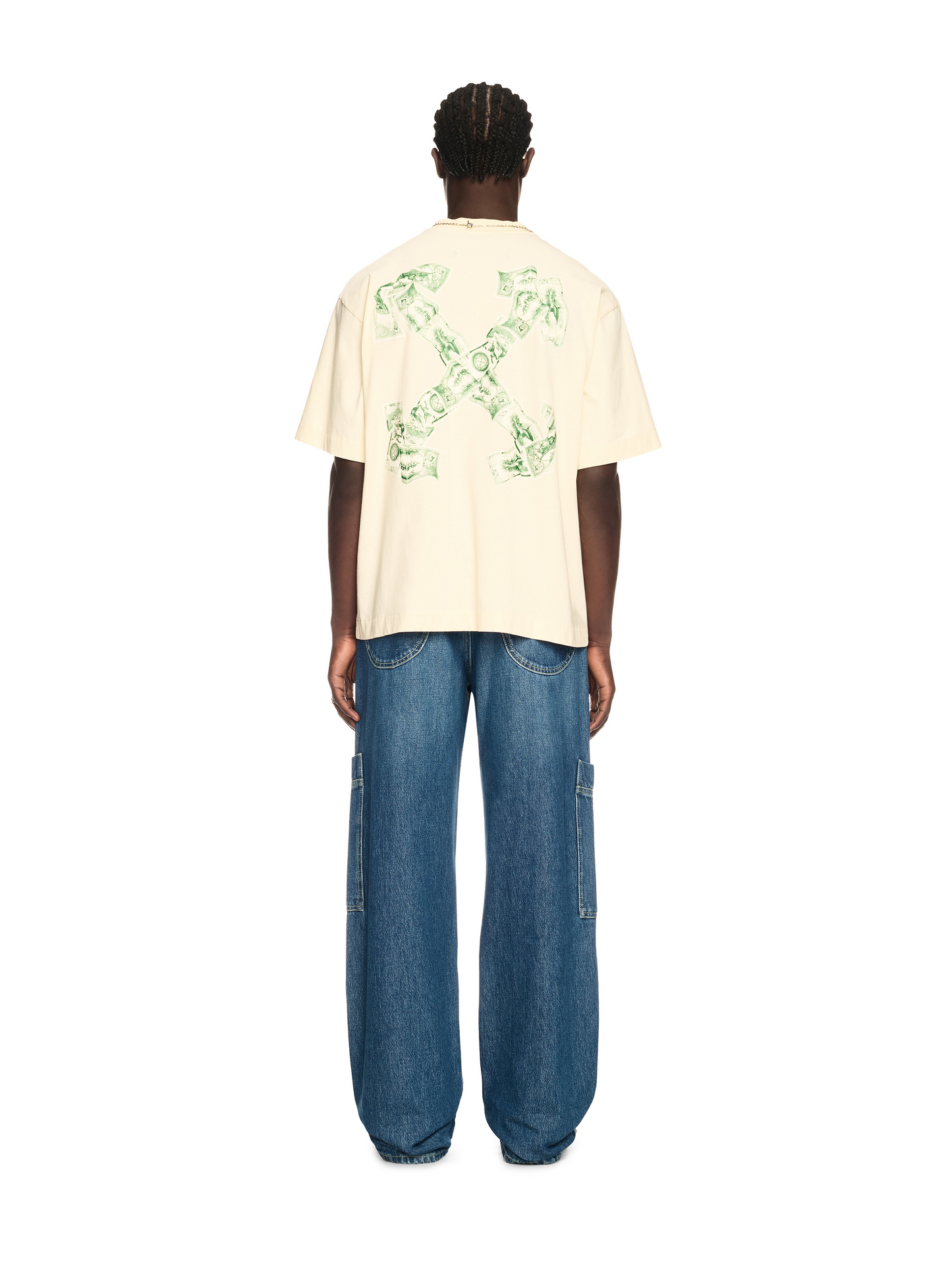 OFF-WHITE Cotton Short-sleeved T-shirt 9015