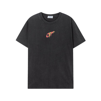 OFF-WHITE Cotton Short-sleeved T-shirt 8020