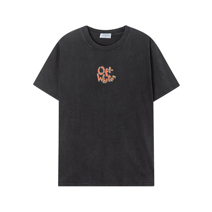 OFF-WHITE Cotton Short-sleeved T-shirt 8021