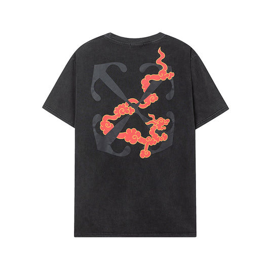 OFF-WHITE Cotton Short-sleeved T-shirt 8021