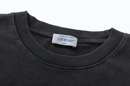 OFF-WHITE Cotton Short-sleeved T-shirt 8020