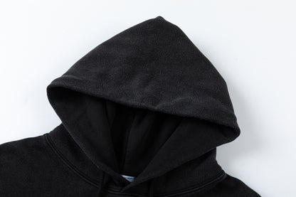 Off white 460g heavy washed hooded sweatshirt 9080