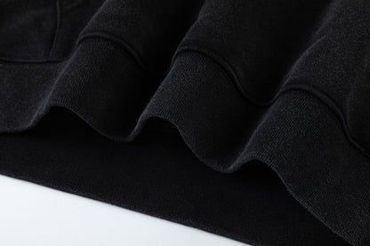 Off white 460g heavy washed hooded sweatshirt 9080