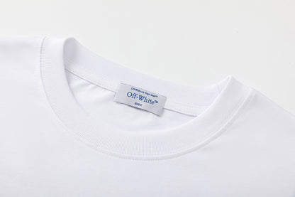 OFF-WHITE Cotton Short-sleeved T-shirt 9071