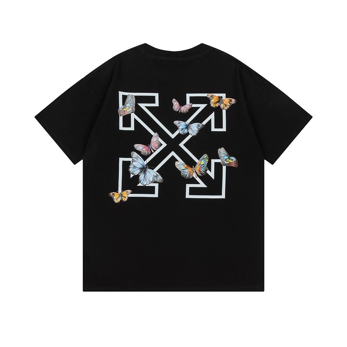 OFF-WHITE Cotton Short-sleeved T-shirt 9071