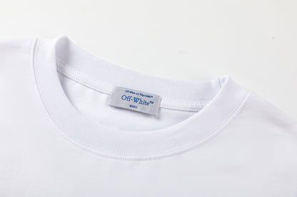 OFF-WHITE Cotton Short-sleeved T-shirt 9061