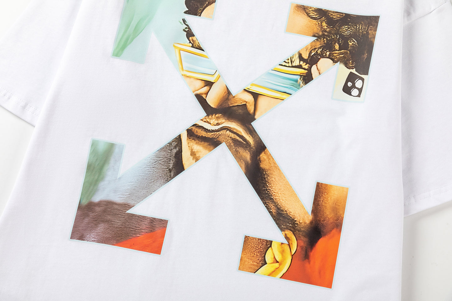 OFF-WHITE Cotton Short-sleeved T-shirt 9061