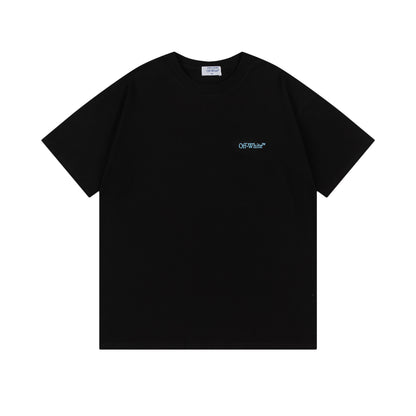 OFF-WHITE Cotton Short-sleeved T-shirt 9061