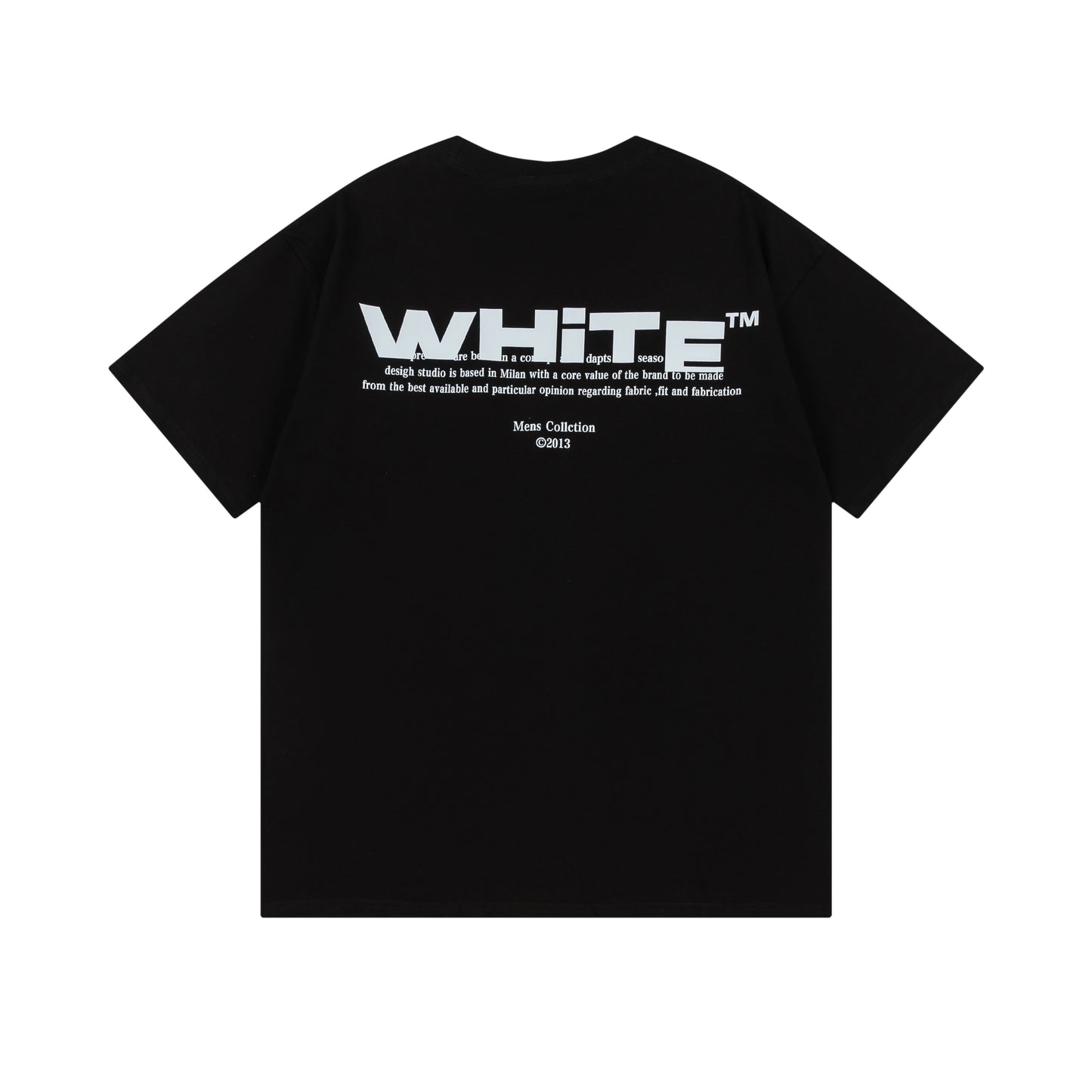 OFF-WHITE Cotton Short-sleeved T-shirt 9059