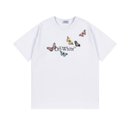 OFF-WHITE Cotton Short-sleeved T-shirt 9060