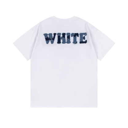 OFF-WHITE Cotton Short-sleeved T-shirt 9057