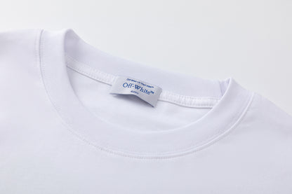 OFF-WHITE Cotton Short-sleeved T-shirt 9053