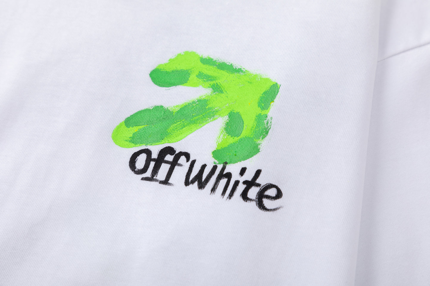 OFF-WHITE Cotton Short-sleeved T-shirt 9053