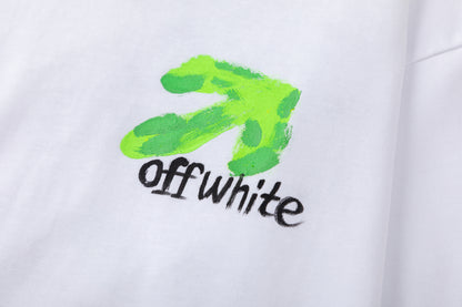 OFF-WHITE Cotton Short-sleeved T-shirt 9053