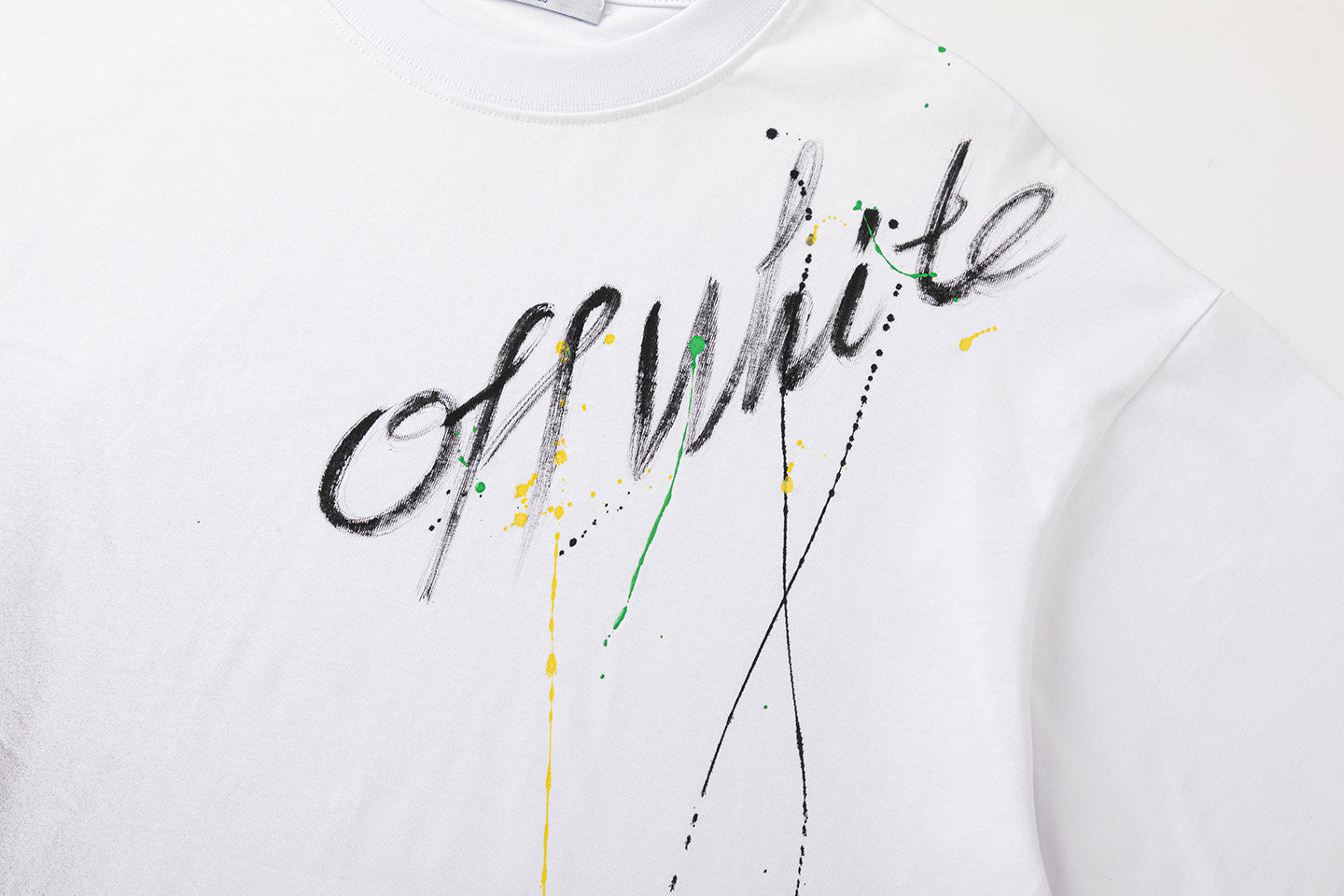 OFF-WHITE Cotton Short-sleeved T-shirt 9067