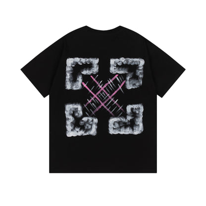 OFF-WHITE Cotton Short-sleeved T-shirt 9056