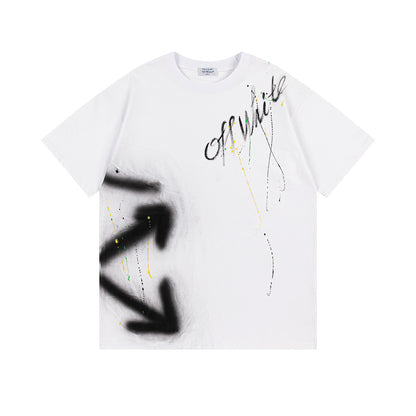 OFF-WHITE Cotton Short-sleeved T-shirt 9067