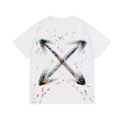 OFF-WHITE Cotton Short-sleeved T-shirt 9068