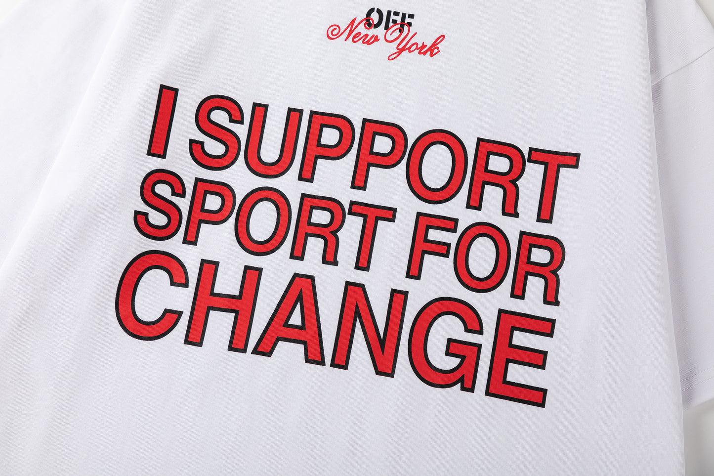 OFF-WHITE Cotton Short-sleeved T-shirt 9050