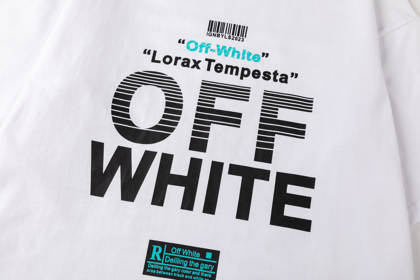 OFF-WHITE Cotton Short-sleeved T-shirt 9055