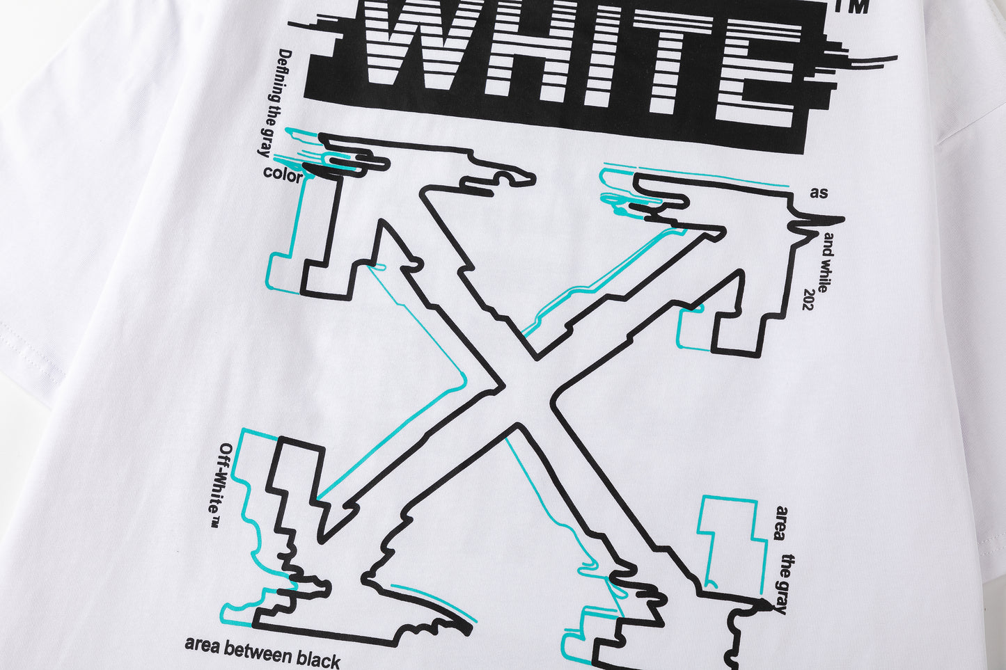 OFF-WHITE Cotton Short-sleeved T-shirt 9055
