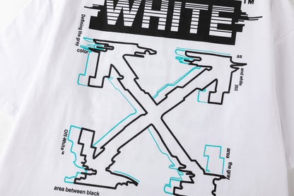 OFF-WHITE Cotton Short-sleeved T-shirt 9055