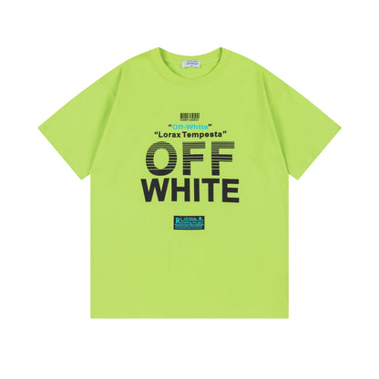 OFF-WHITE Cotton Short-sleeved T-shirt 9055