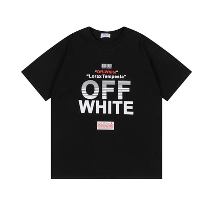 OFF-WHITE Cotton Short-sleeved T-shirt 9055