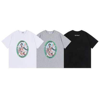 OFF-WHITE Cotton Short-Sleeved T-Shirt 9013