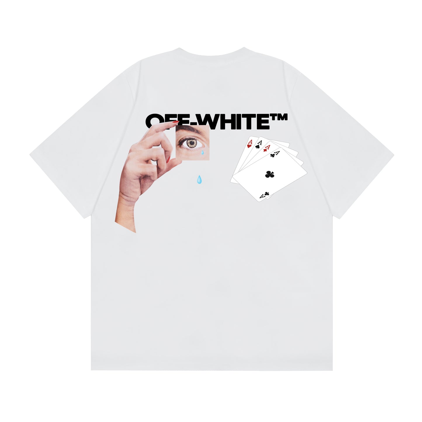 OFF-WHITE Cotton Short-sleeved T-shirt 2736