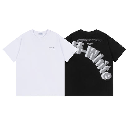 OFF-WHITE Cotton Short-sleeved T-shirt 9026
