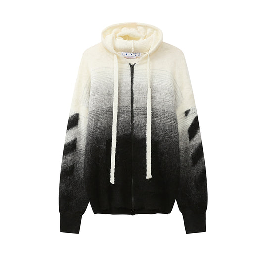 OFF WHITE Cardigan Mohair Sweater Jacket 339