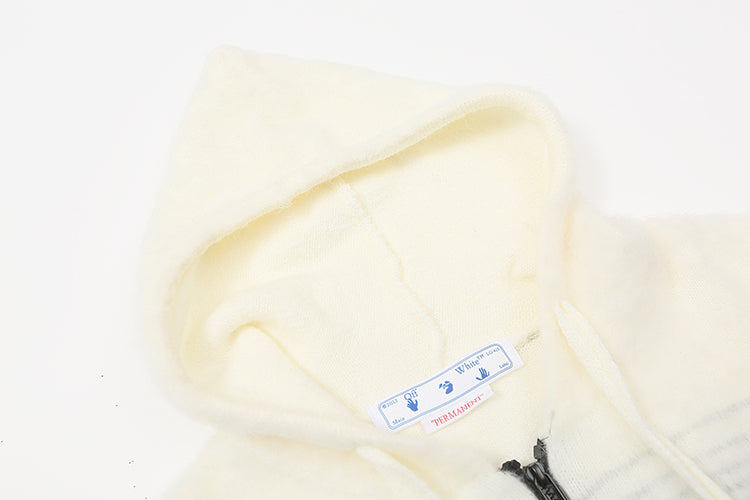 OFF WHITE Cardigan Mohair Sweater Jacket 339