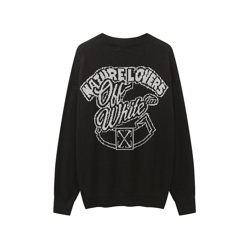 OFF WHITE Crew Neck Sweater 605
