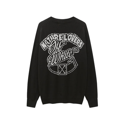 OFF WHITE Crew Neck Sweater 605