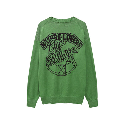 OFF WHITE Crew Neck Sweater 605