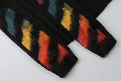 OFF WHITE Mohair Striped Arrow Sweater 328