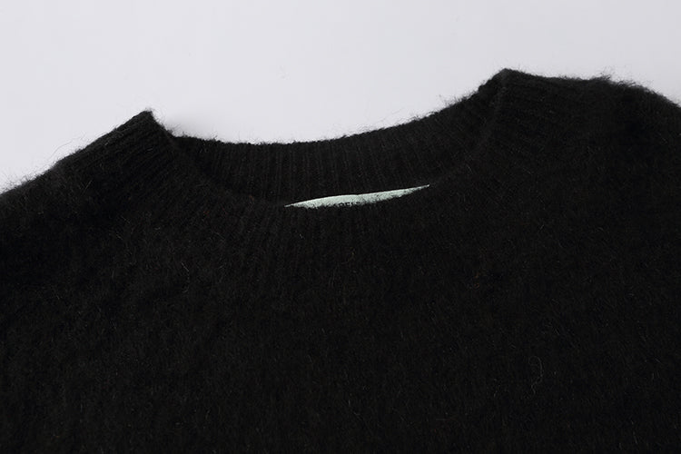 OFF WHITE Mohair Striped Arrow Sweater 318