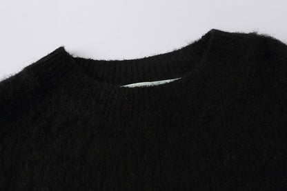 OFF WHITE Mohair Striped Arrow Sweater 318